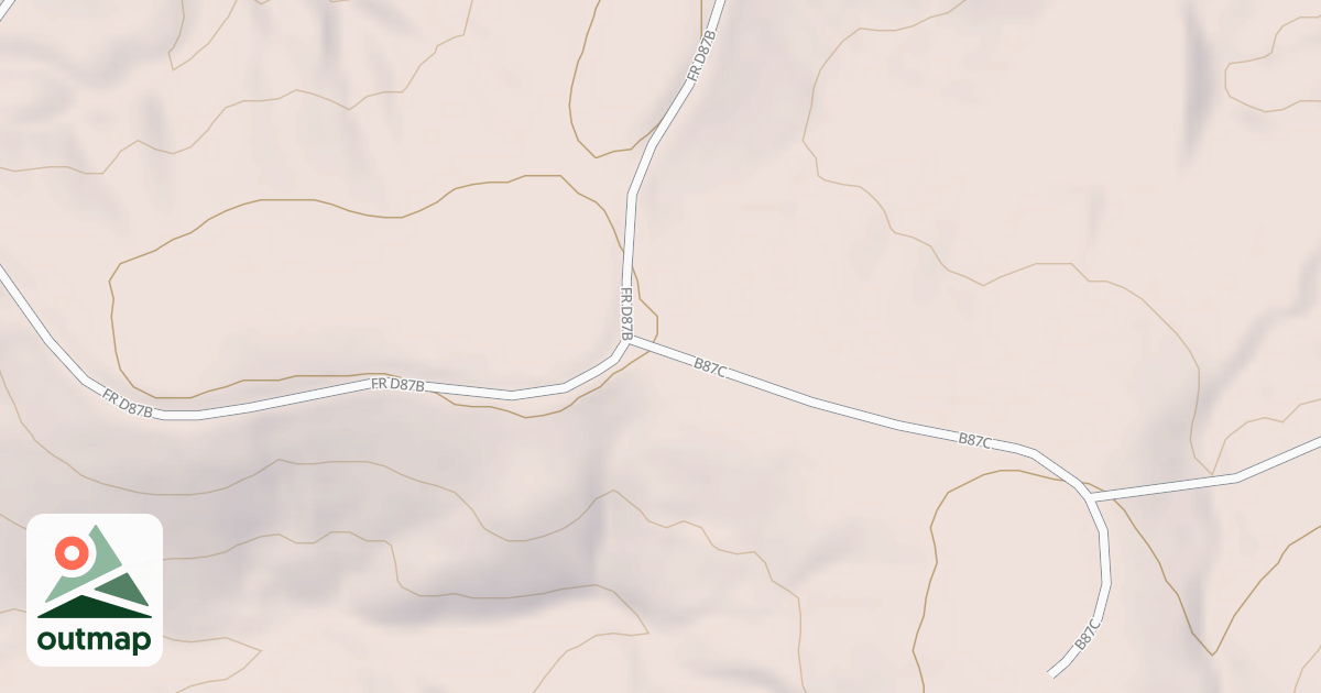Map of JOHN BURNS MTN SPUR
