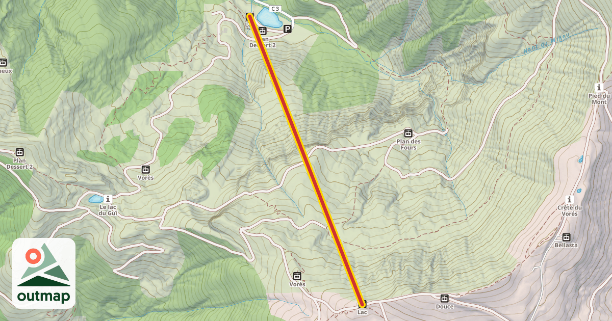 Map of Lac