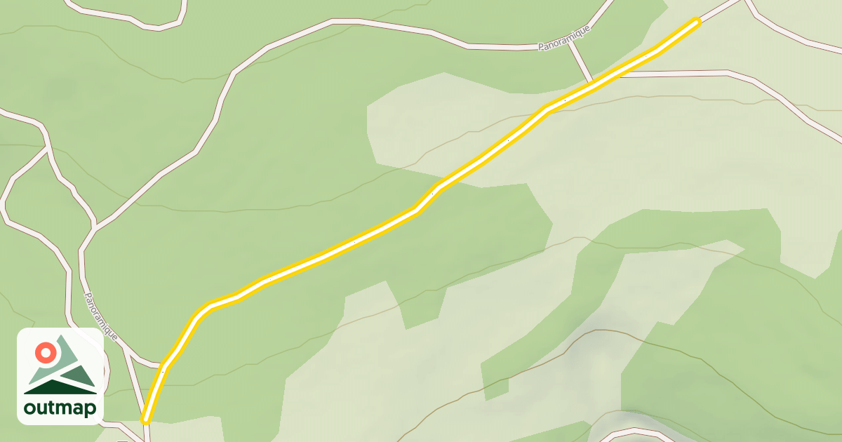 Map of Sentier du Soula de la Calm