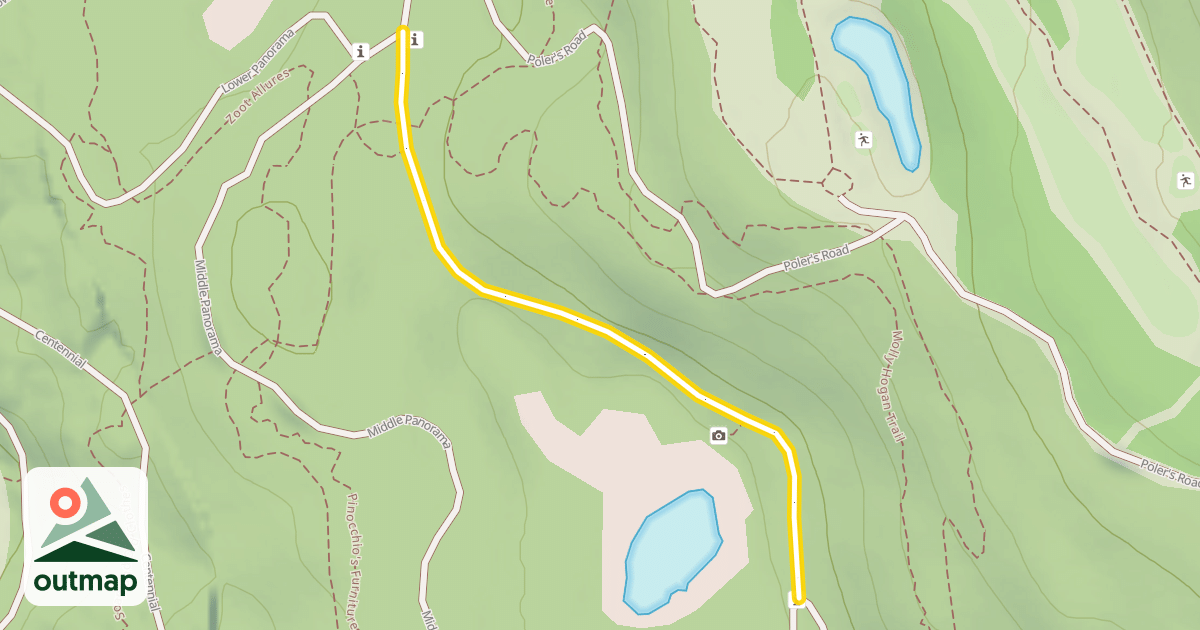 Map of Old Mill Road