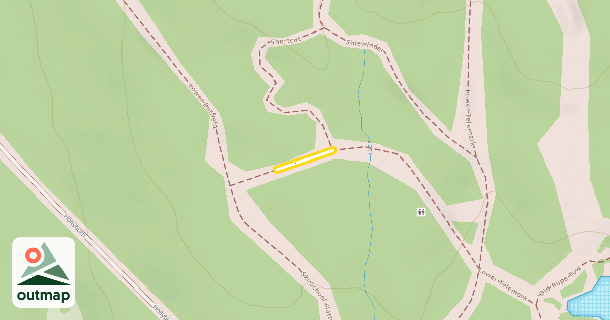 Map of Upper Burfield