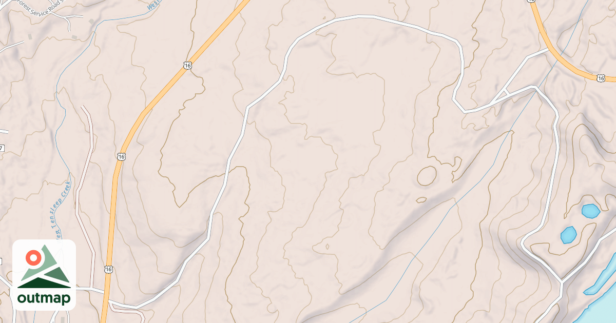 Map of DEER HAVEN DRAW