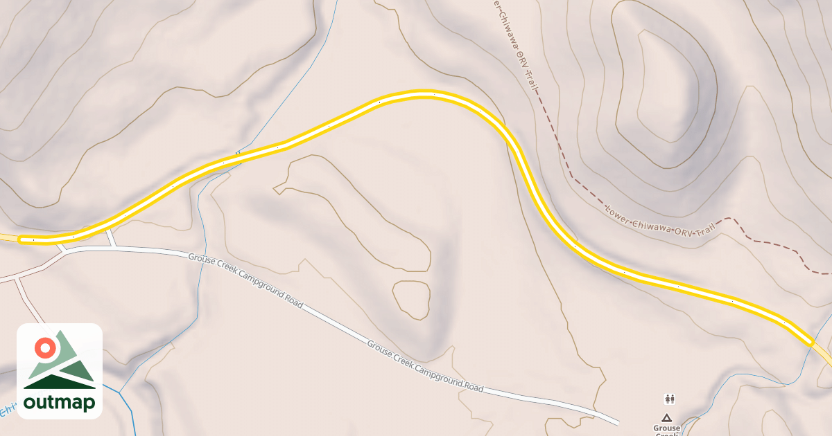Map of Chiwawa River Road
