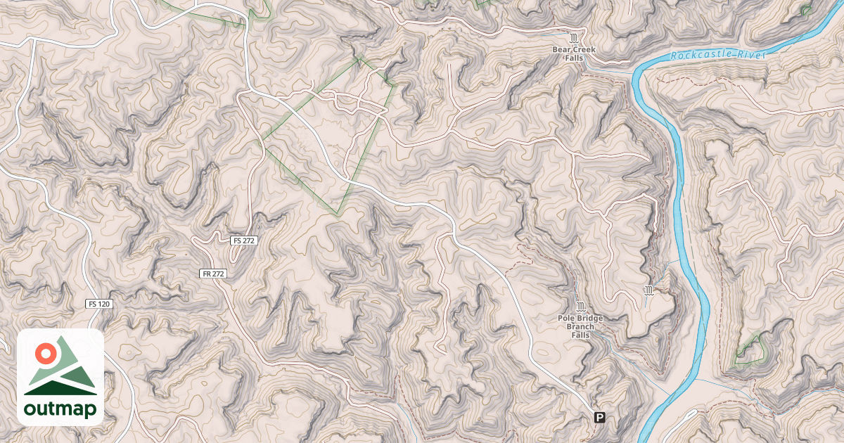 Map of PETERS BR