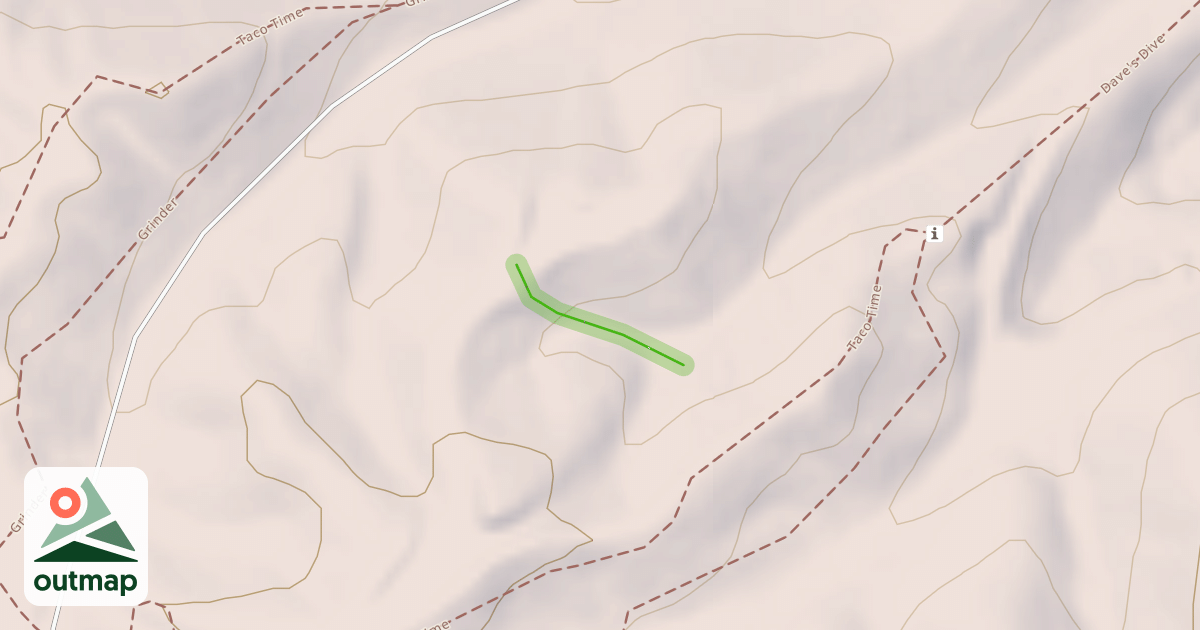 Map of Ron's Run