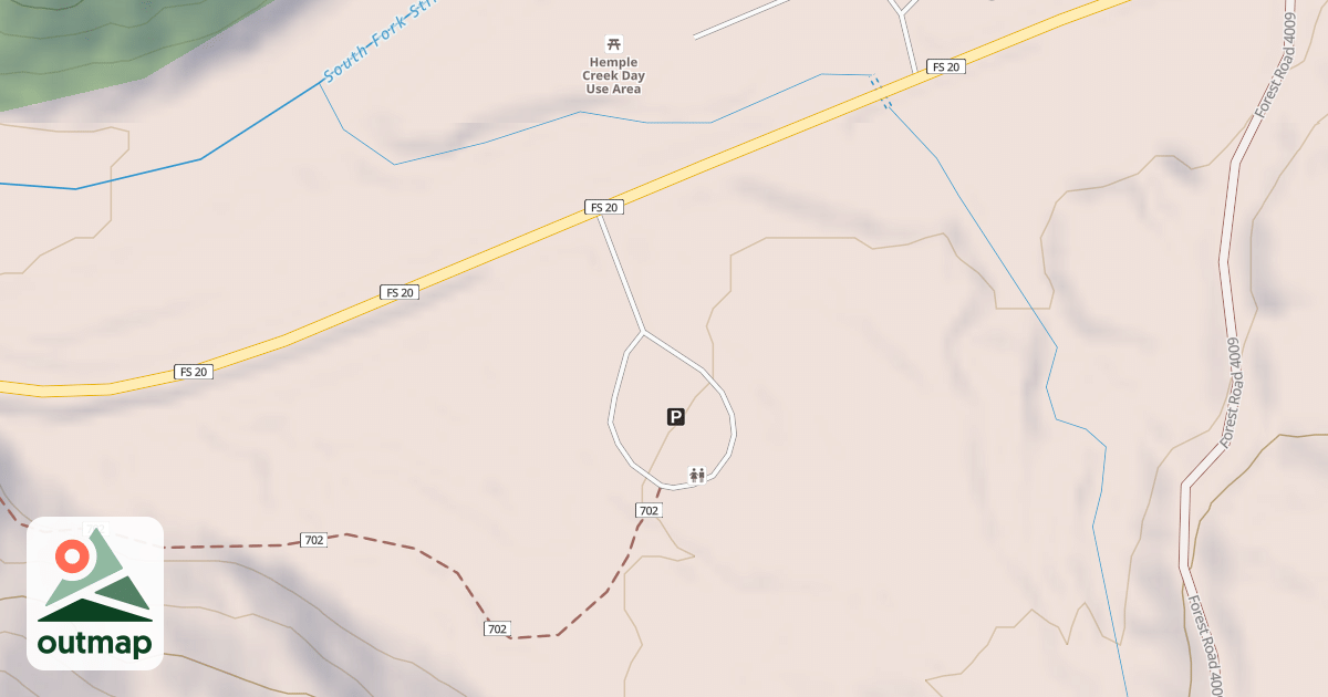 Map of LAKE 22 PARKING