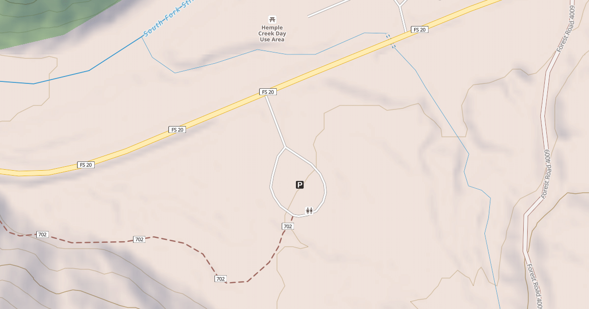 Map preview of LAKE 22 PARKING
