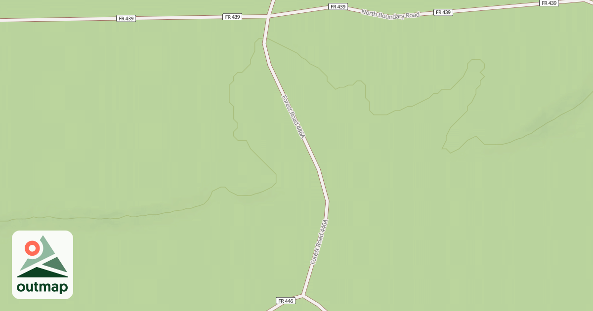 Map of FR 446A