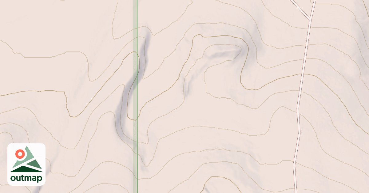 Map of Beaver Creek Nordic Ski Trail System - Blm Loop Trail