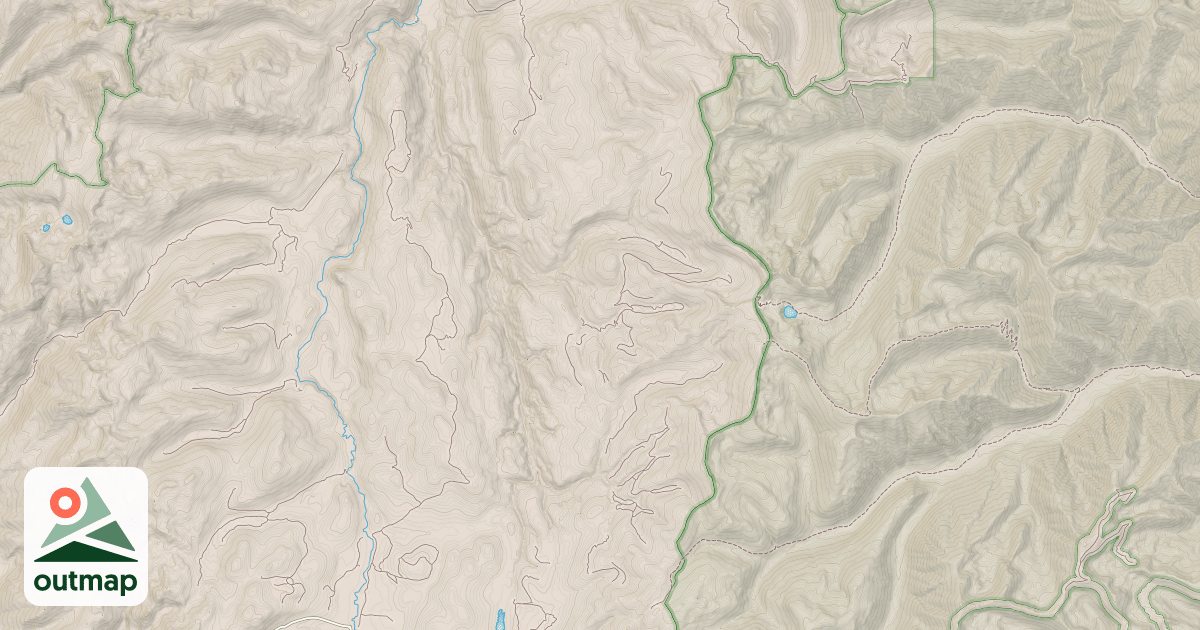 Map of BURNT LOG