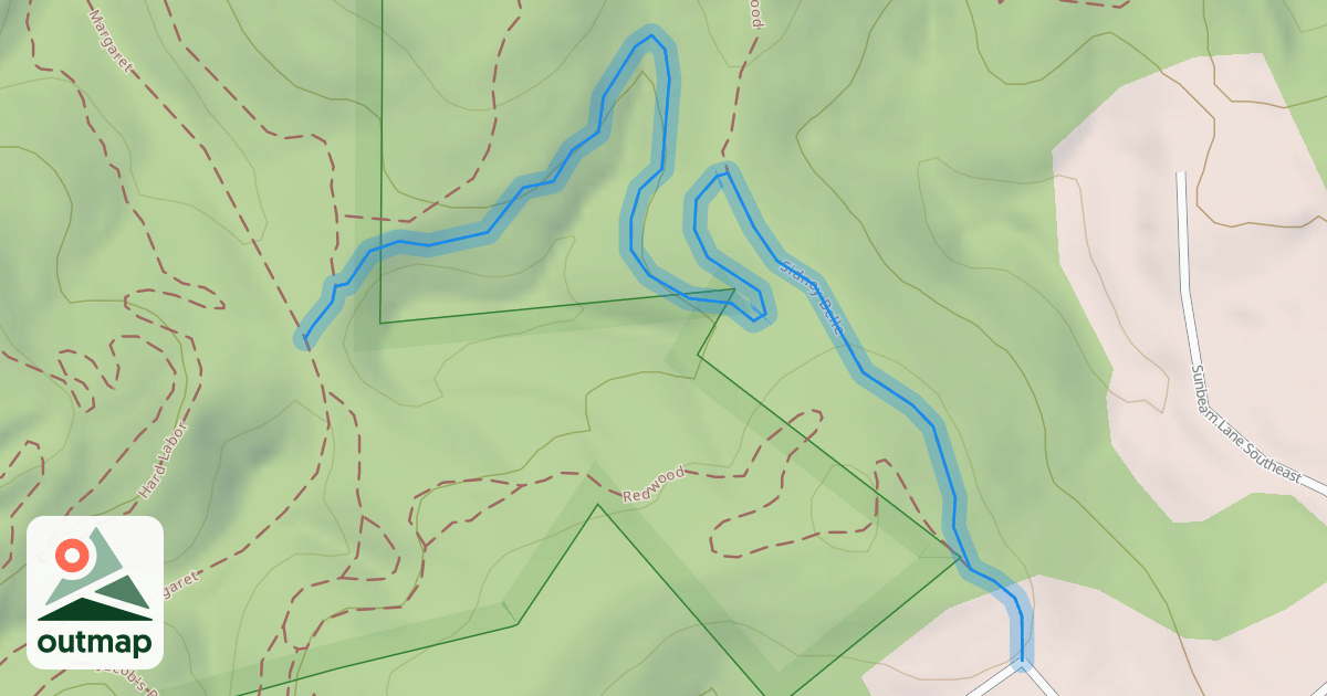 Map of Sidney Belle