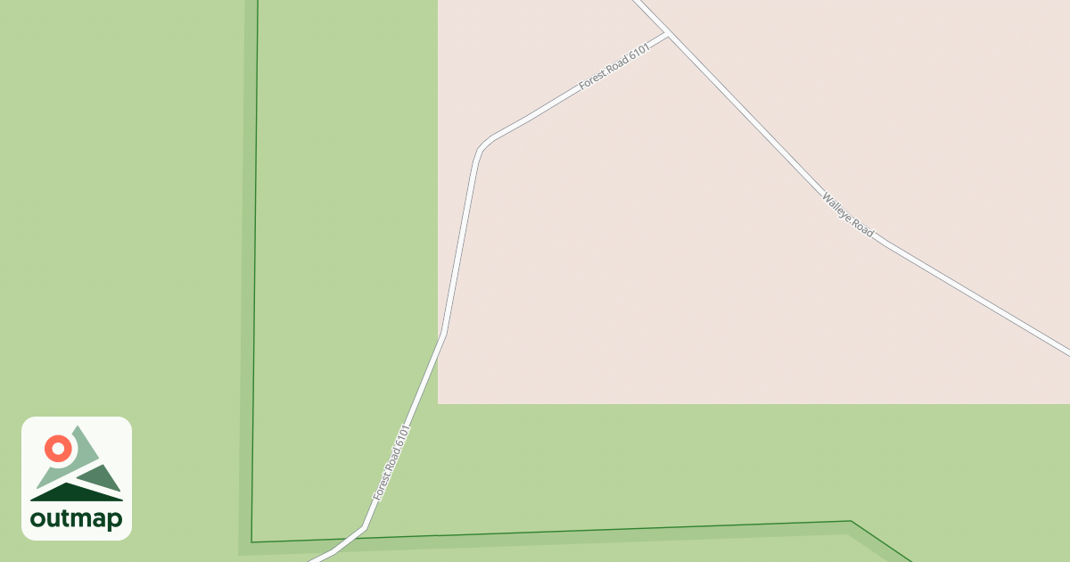 Map of ROAD 6101