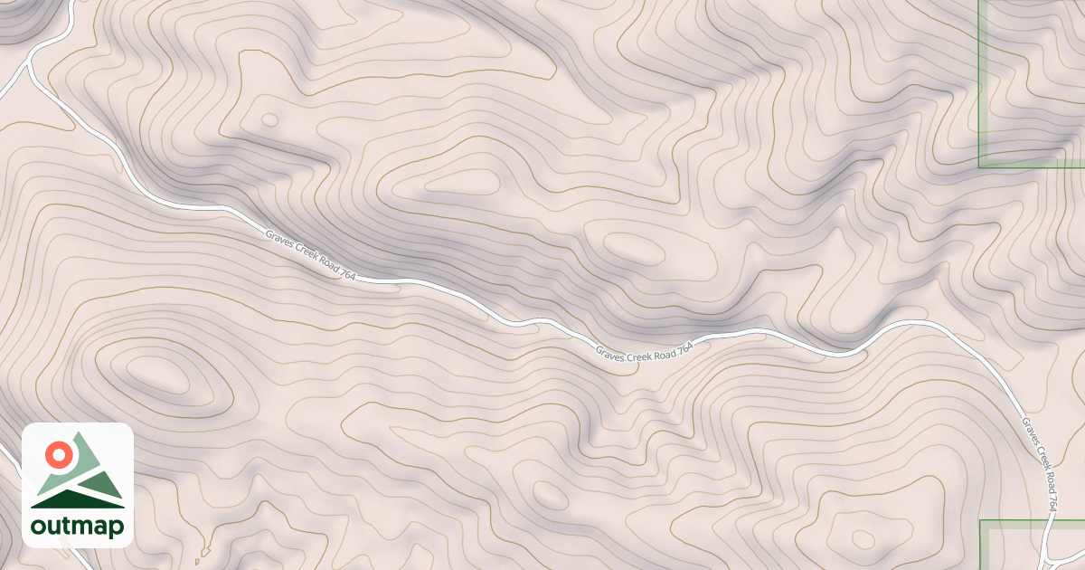 Map of GRAVES CREEK