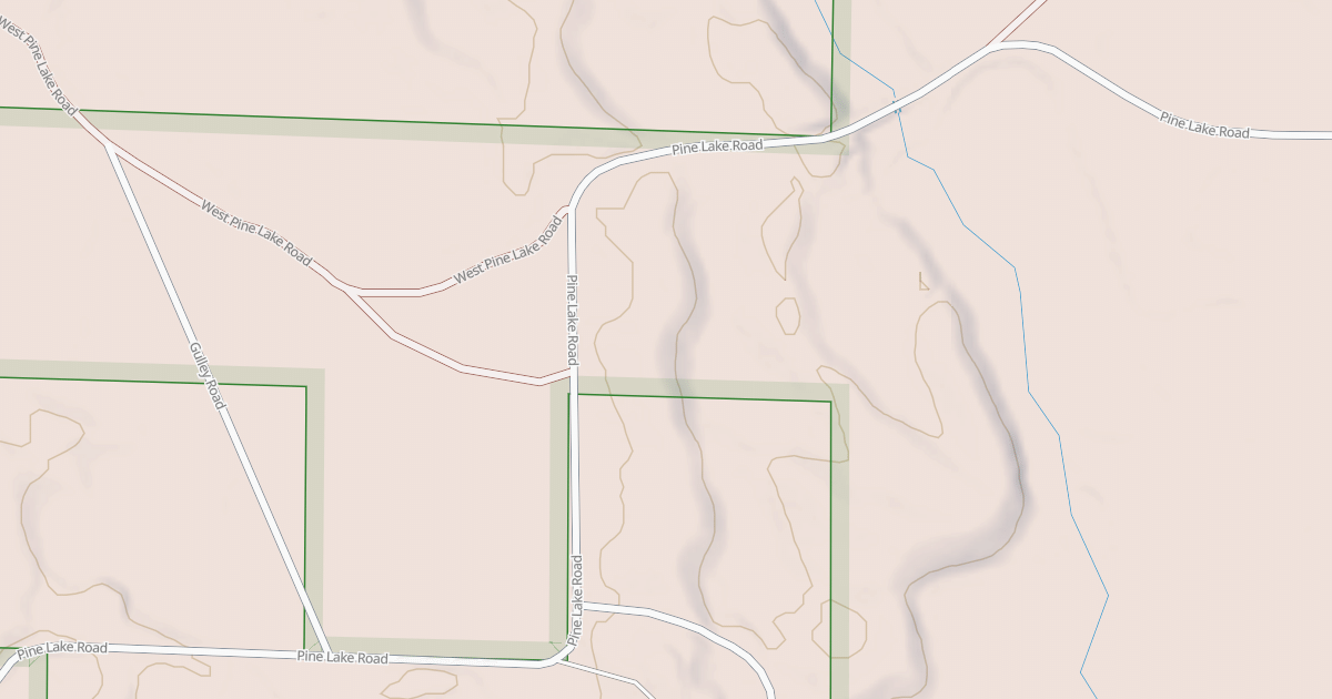 Map preview of PINE LAKE CAMPGROUND