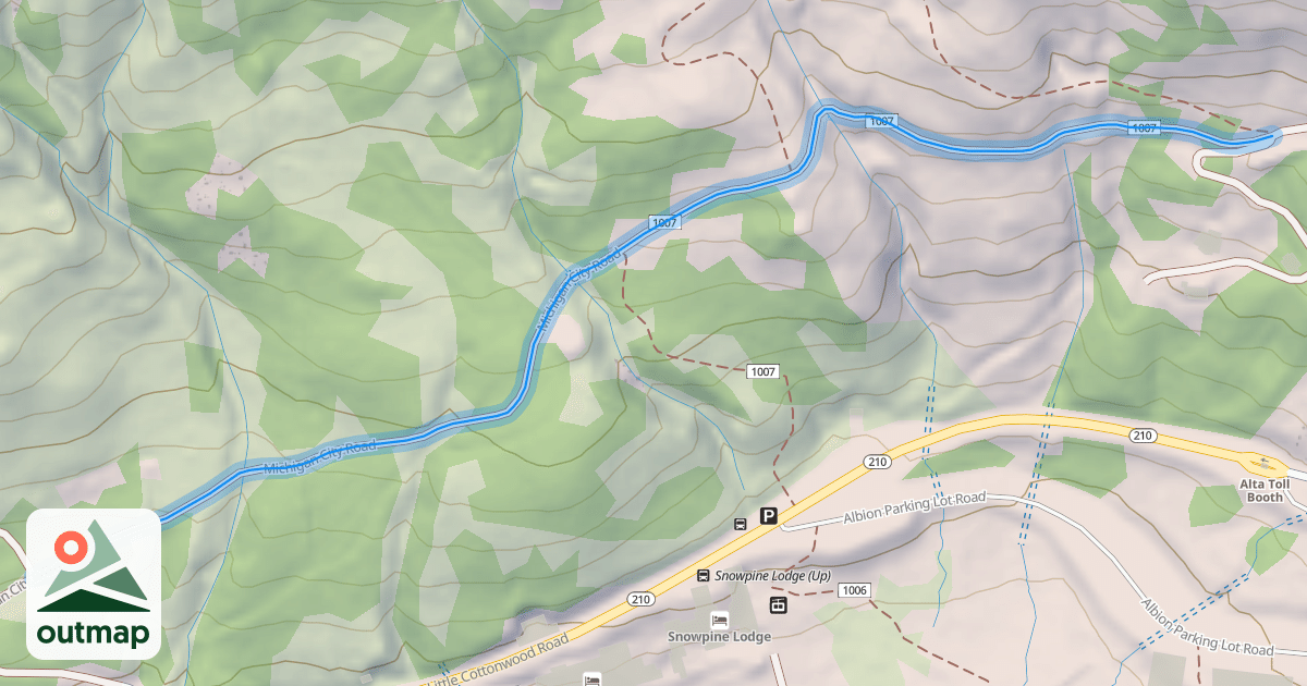 Map of Michigan City Road