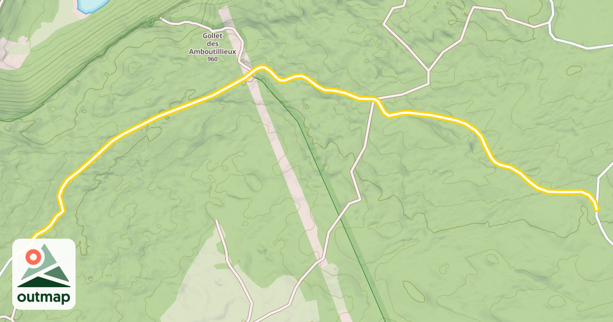 Map of Route du Fouget