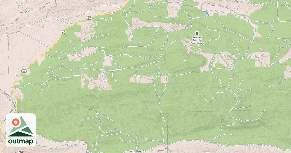 Map of MCKEEN
