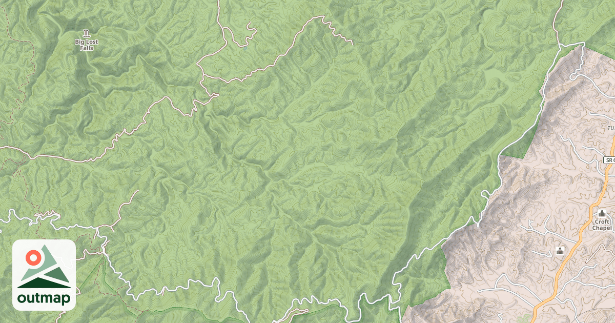 Map of SMITH MOUNTAIN