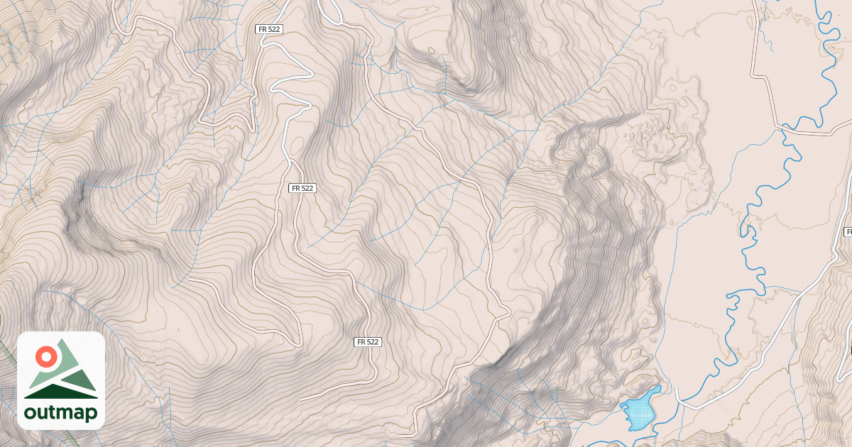 Map of FERN CR