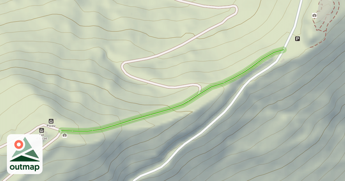 Map of Picou
