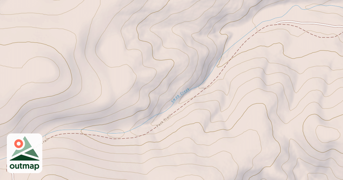 Map of SWAB CREEK