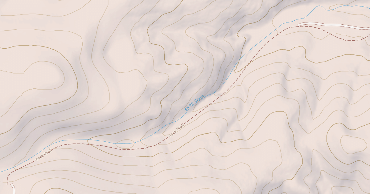 Map preview of SWAB CREEK