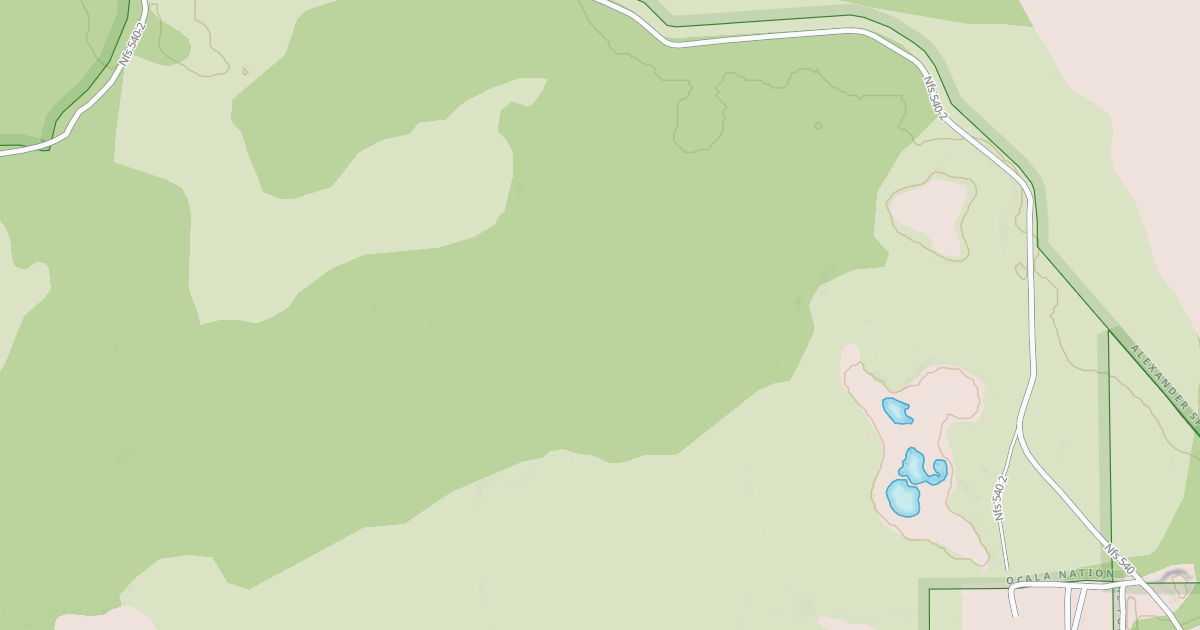 Map preview of USFS National Forest System Roads {358A41CC-14BA-442D-B0F3-F390811C5439}