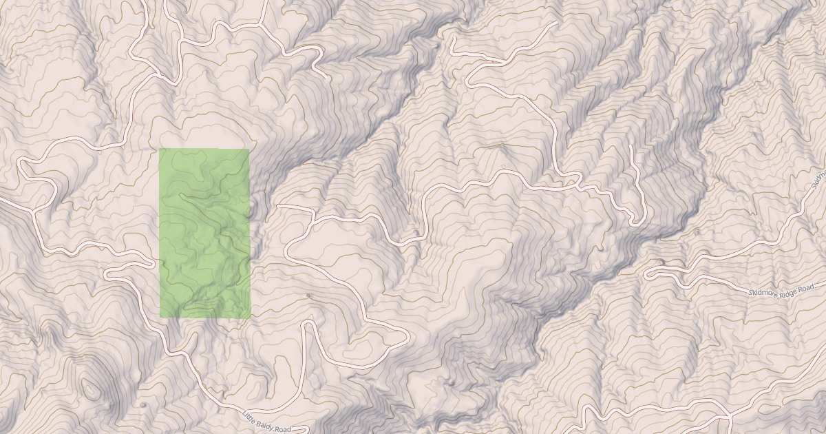 Map preview of NORTH BUCKHORN