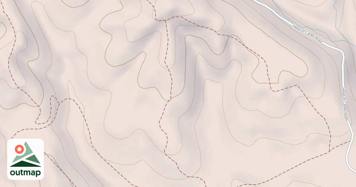 Map of USFS Motor Vehicle Use Map Trails 20683