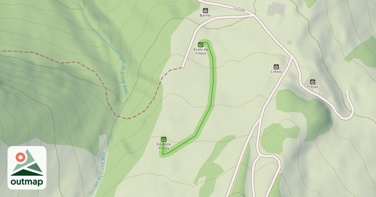 Map of Barres
