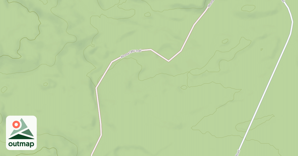 Map of Alcona Atv Trail