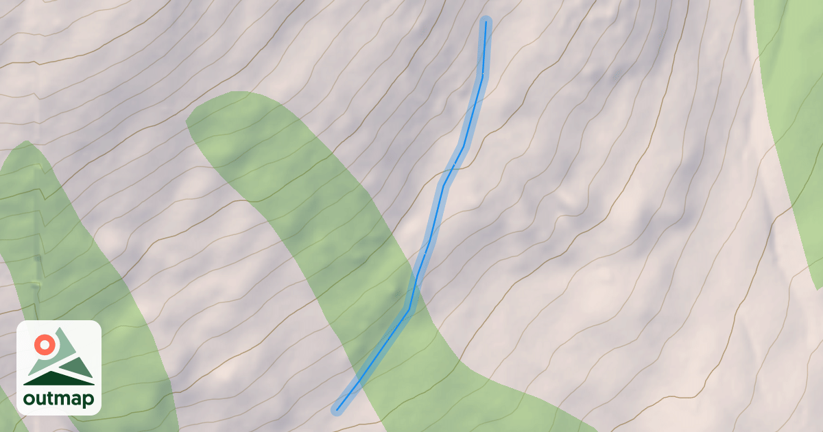 Map of Cabin Trail