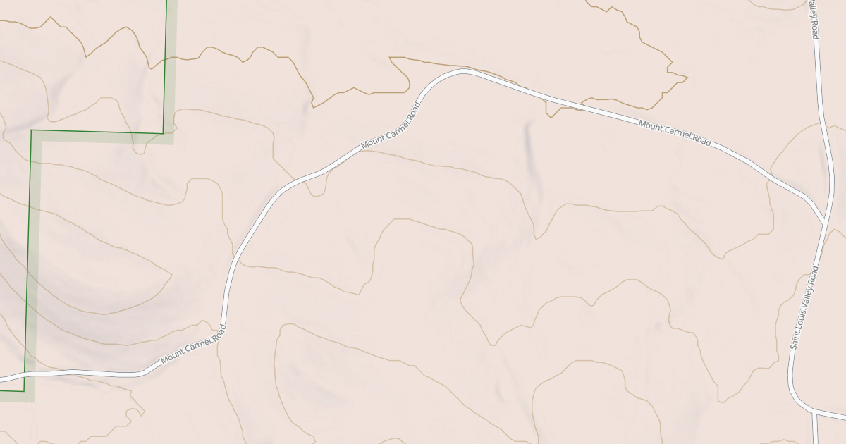 Map preview of MT. CARMEL ROAD (LO54)
