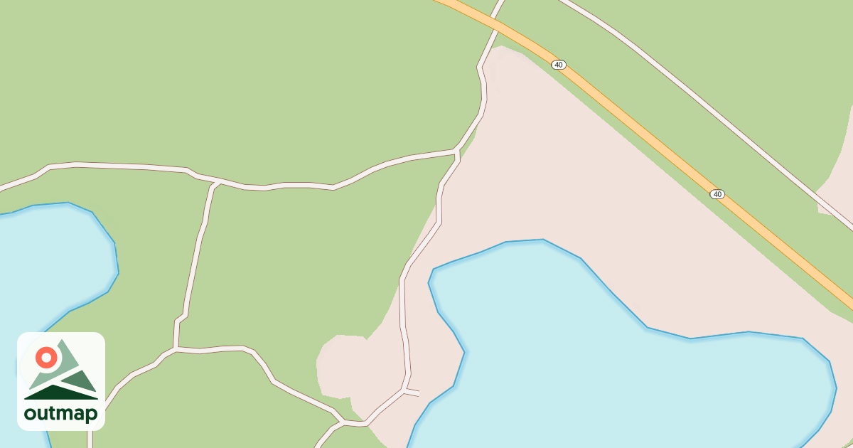 Map of USFS Motor Vehicle Use Map Roads {9DC03858-E233-45F5-A6F4-C16F016CEB48}