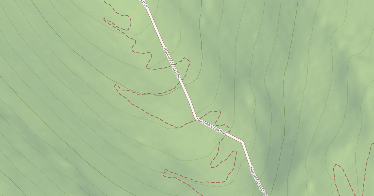 Map preview of Honwee Loop Trail