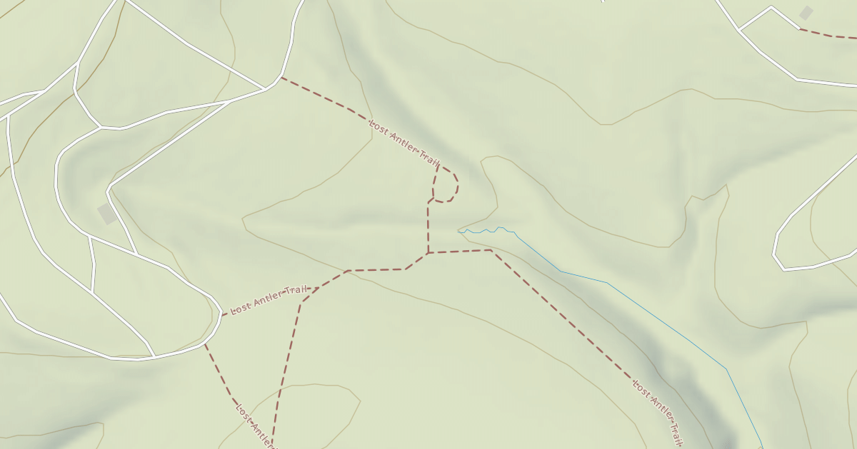 Map preview of Shawnee State Park Trails