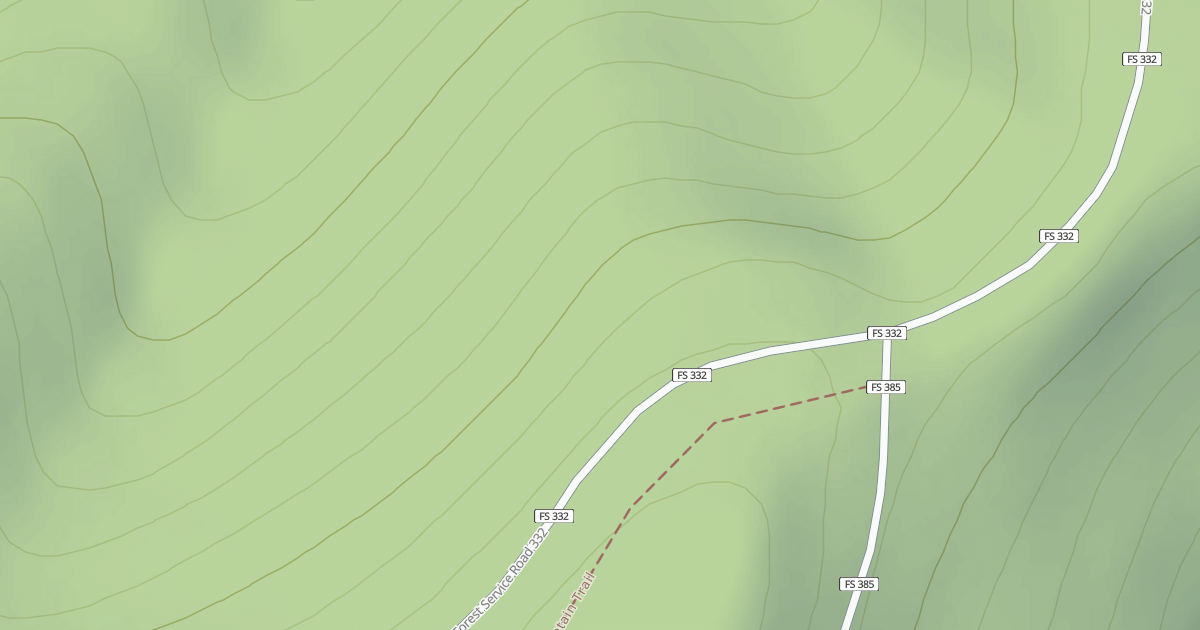 Map preview of Snow Prospect Aa Ohv