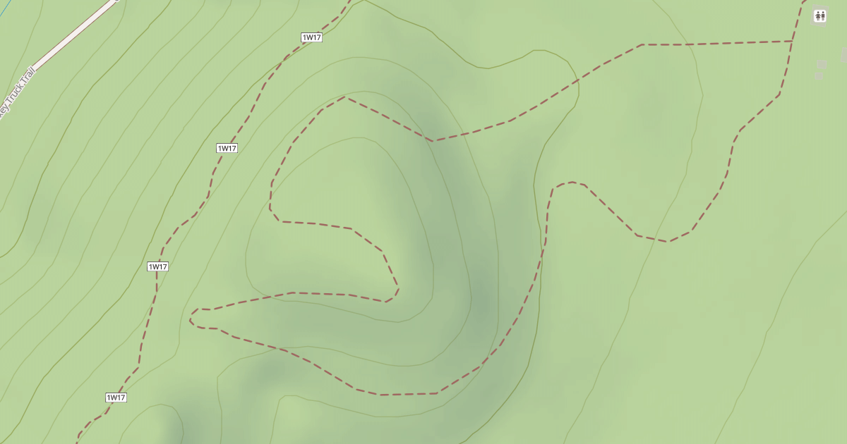 Map preview of BIG PINE FLATS STATION & CG