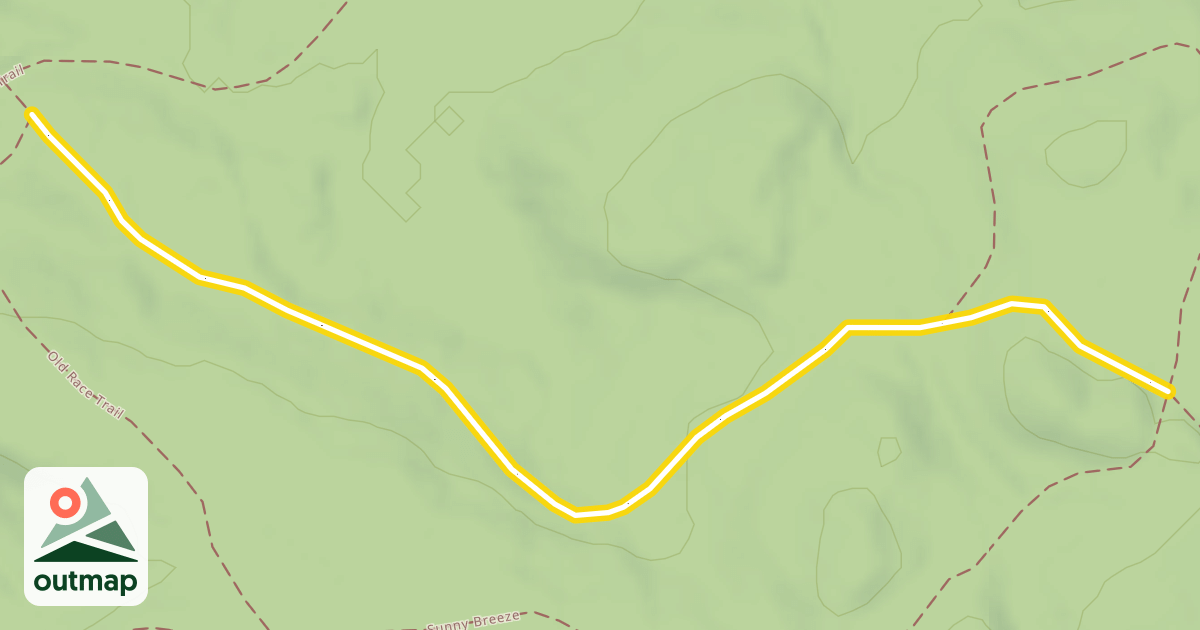 Map of Seven Bridges Trail