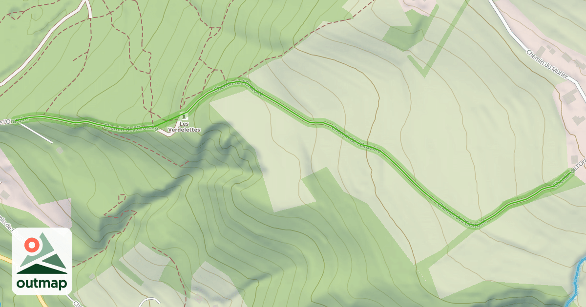 Map of Chemin de l'Oratoire
