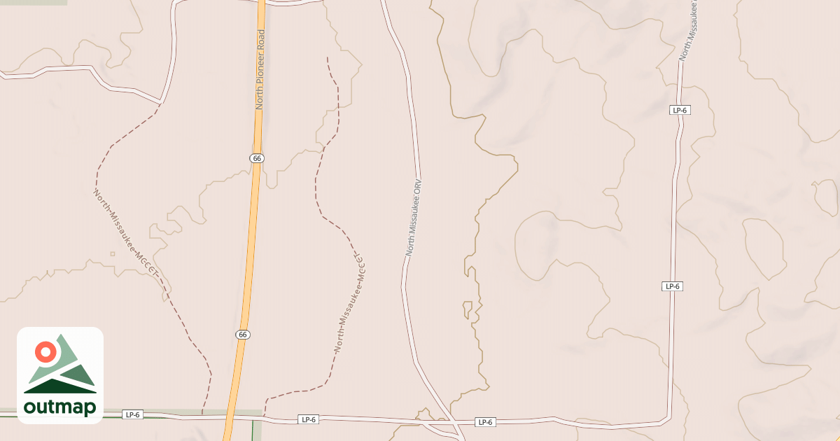 Map of North Missaukee Route