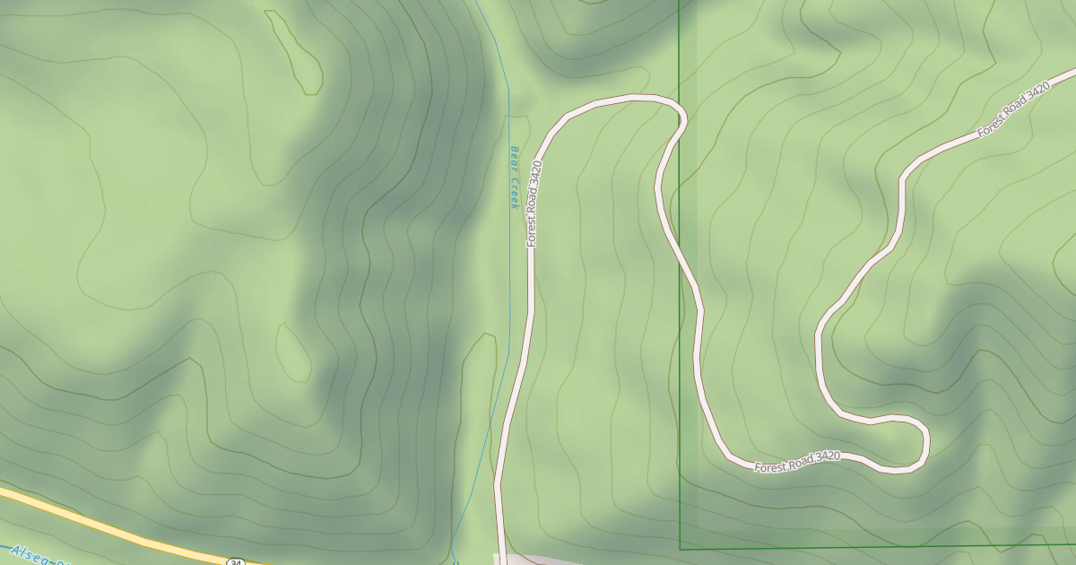 Map preview of TRENHOLM SADDLE