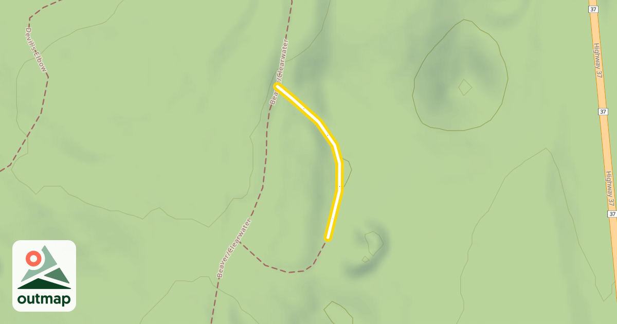 Map of Beaver/Clearwater