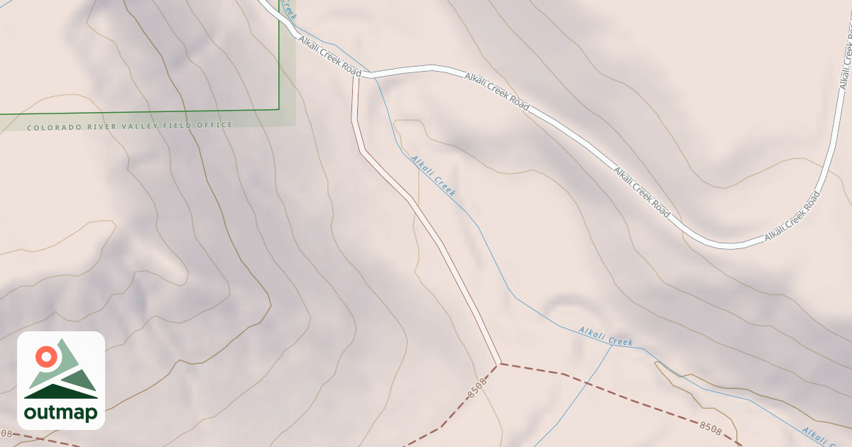 Map of BLM National GTLF Public Motorized Roads 0d22a0a0-6b0a-416c-97c5-135f1b8cd482