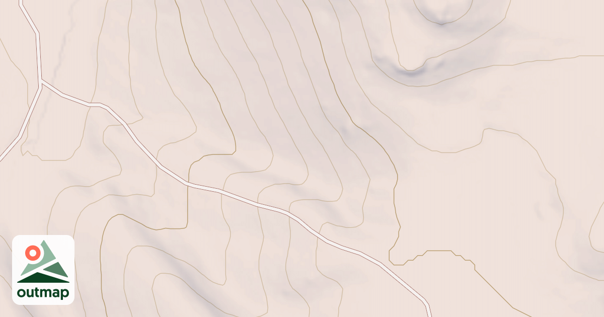 Map of BEARPAW SPUR A