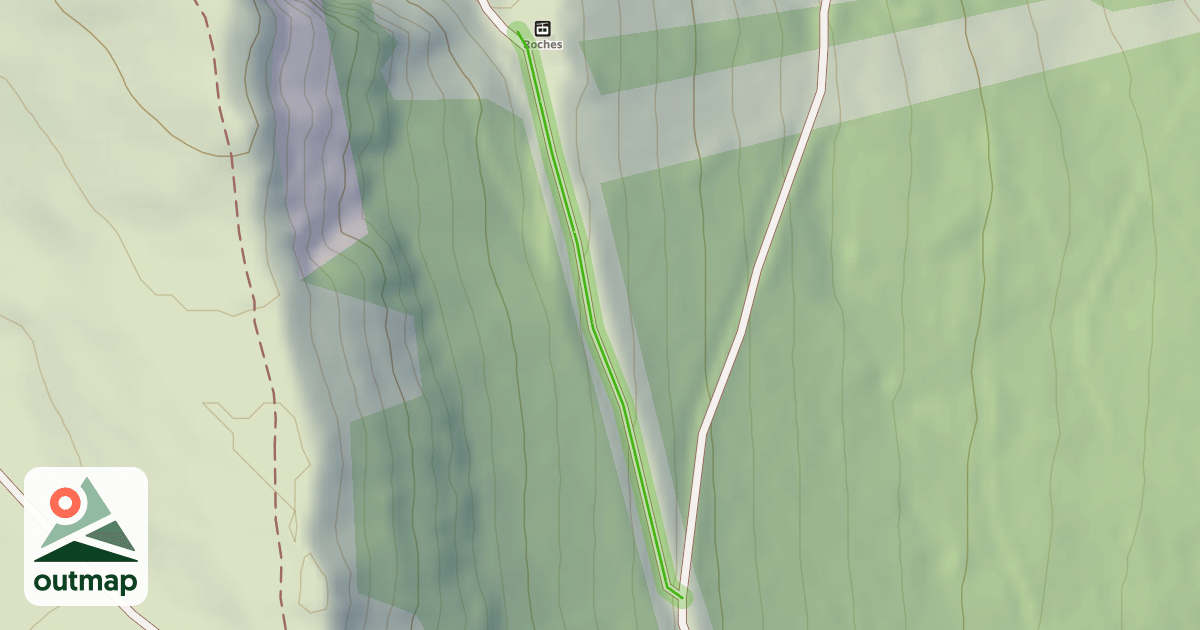 Map of Vieux chalet