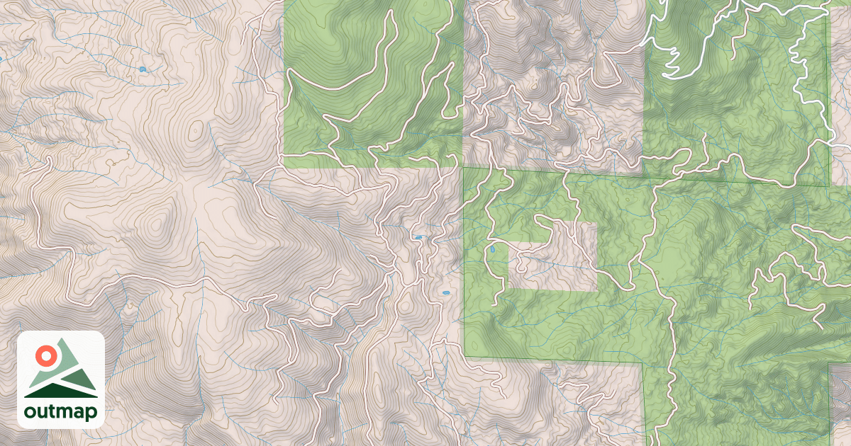 Map of BOULDER CREEK