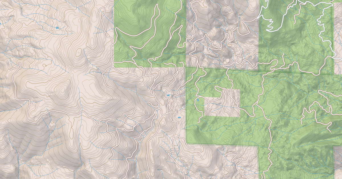 Map preview of BOULDER CREEK