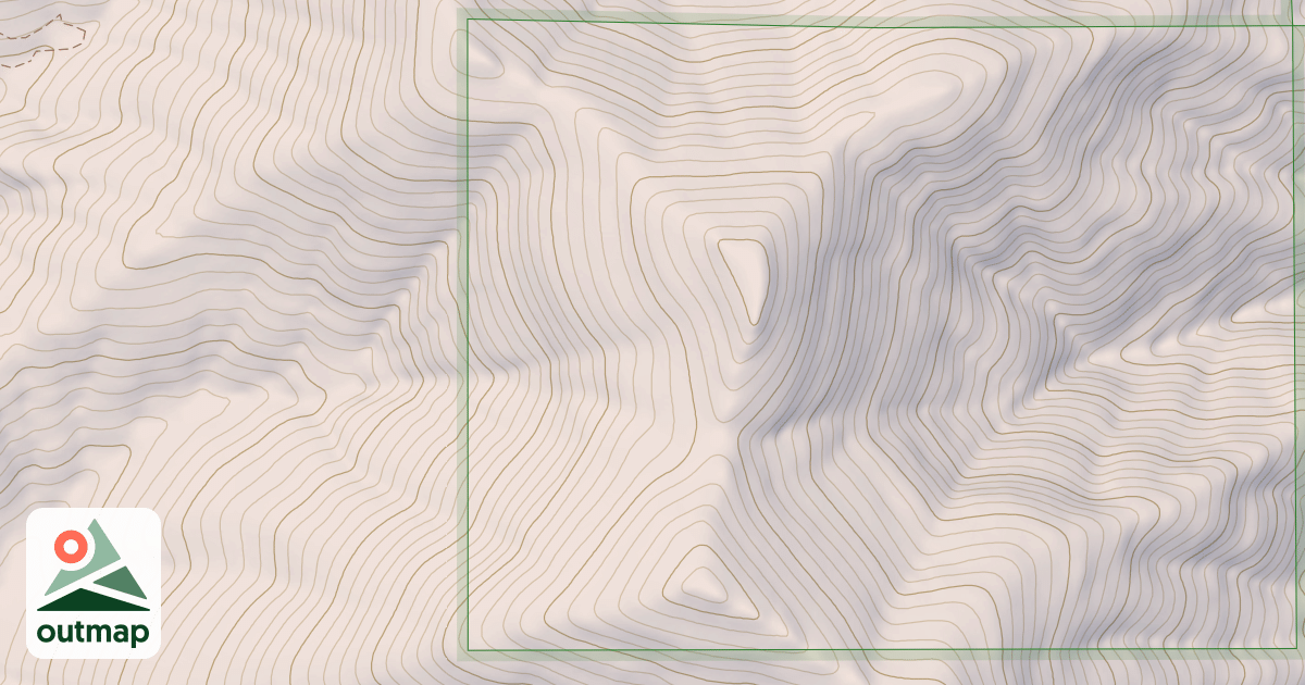 Map of Palouse - Ohv - Klawa Cr