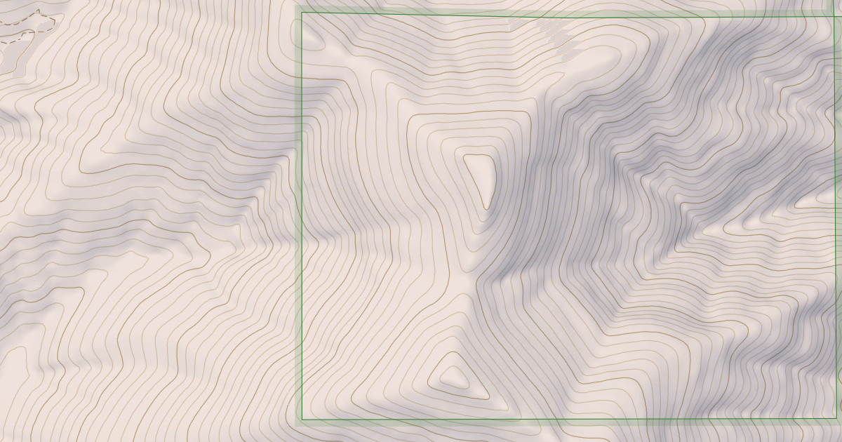 Map preview of Palouse - Ohv - Klawa Cr